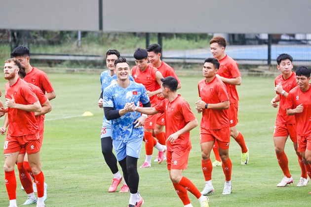 Tuyển Việt Nam sẽ phải l&ecirc;n phương &aacute;n đối đầu Th&aacute;i Lan ở FIFA ASEAN CUP 2026. Ảnh: VFF