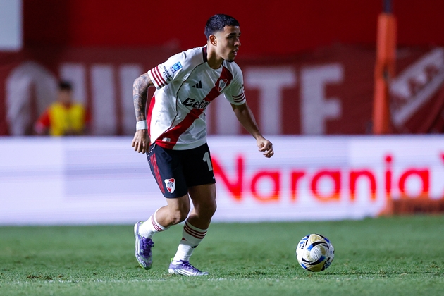Kendry Paez từng có khoảng thời gian tu nghiệp tại River Plate. Ảnh: EPA