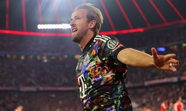 Kane c&ugrave;ng Bayern thắng tưng bừng trước Union Berlin. (Ảnh: EPA Images)