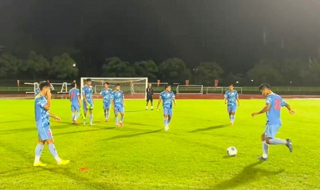 U23 Việt Nam sáng cửa vào tứ kết Asiad 2026. (Ảnh: VFF)