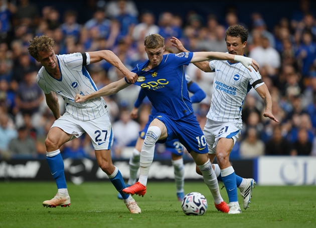 Cole Palmer gây ấn tượng trong màu áo Chelsea. Ảnh: EPA/DANIEL HAMBURY