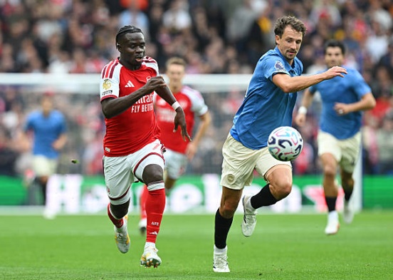Brighton mang đến sự bất ngờ d&agrave;nh cho Arsenal. Ảnh: Stuart MacFarlane/Arsenal FC via Getty Images.