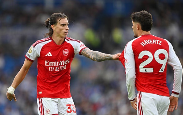 Arsenal đ&atilde; c&oacute; 1 m&agrave;n tr&igrave;nh diễn dưới sức. Ảnh: Mike Hewitt/Getty Images.