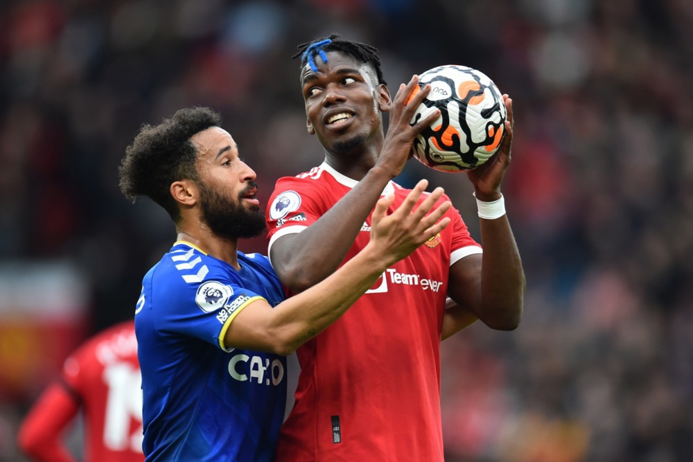 Andros Townsend ngày còn thi đấu cho Everton. Ảnh: EPA.