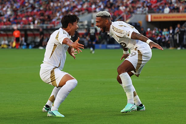 Son Heng-min có trận đấu xuất sắc nhưng không thể giúp LAFC chiến thắng. Ảnh: Jed Jacobsohn/MLS via Getty Images