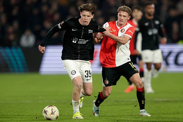 Weinhandl có thể hình lý tưởng và tiềm năng lớn. Ảnh: Pim Waslander/Soccrates/Getty Images