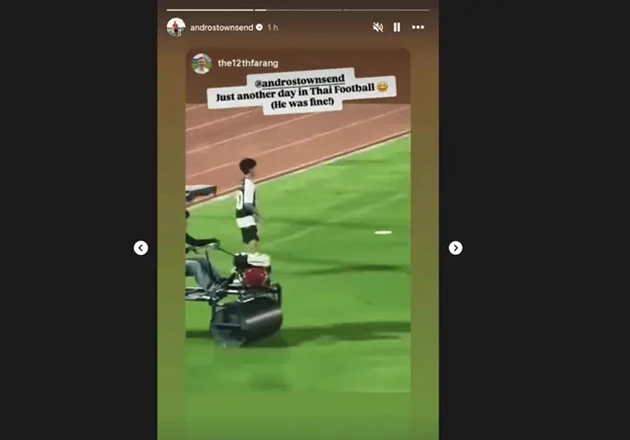 Trạng th&aacute;i được cựu sao Tottenham chia sẻ tr&ecirc;n trang c&aacute; nh&acirc;n. Ảnh:  Instagram/Andros Townsend