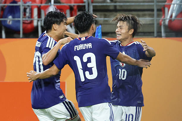 U23 Nhật Bản chính thức giành vé đi tiếp tại ASIAD 2026. Ảnh: Asahi Shimbun/Getty Images