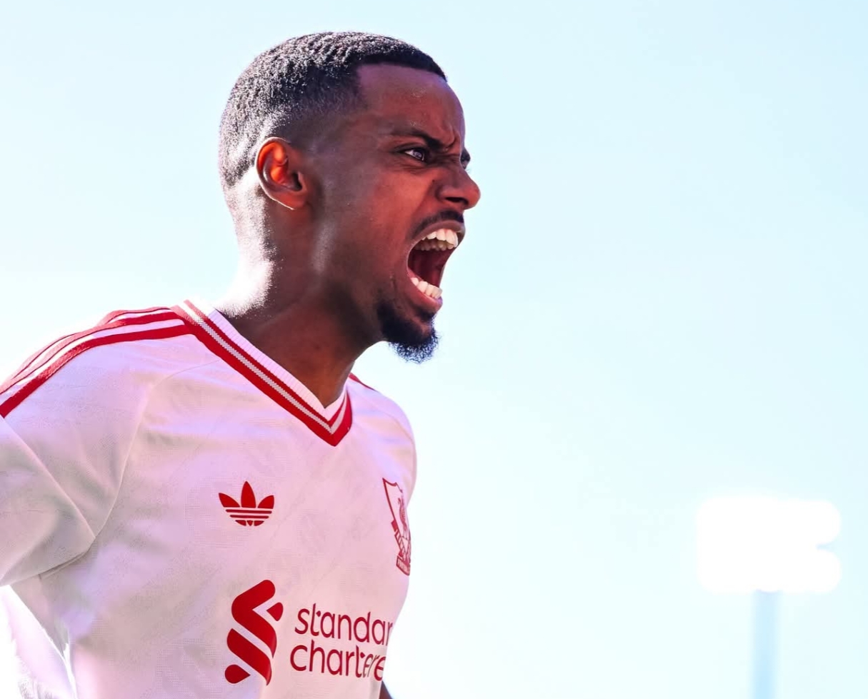Isak ghi bàn thắng duy nhất trong trận đấu. Ảnh: Liverpool FC.