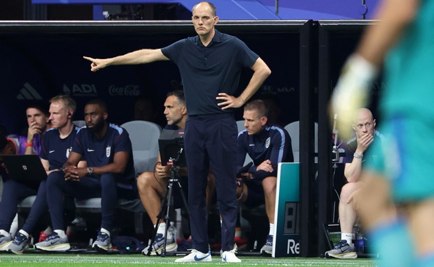 Tuchel đau đầu khi c&aacute;c lựa chọn h&agrave;ng đầu tr&ecirc;n ĐT Anh r&uacute;t lui. (Ảnh: EPA Images)