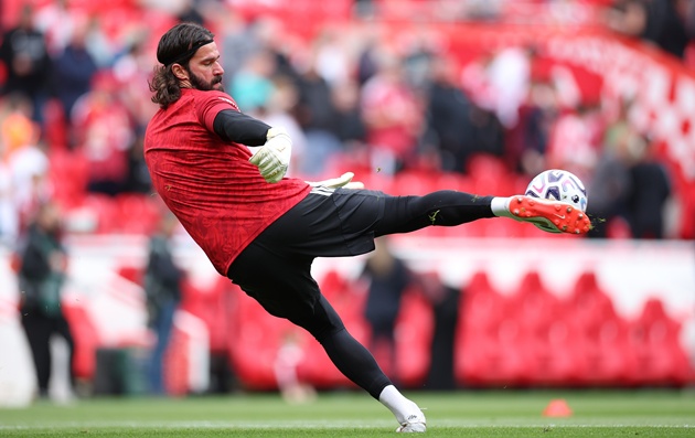 Ảnh bài viết Alisson gia hạn hợp đồng có thể đẩy Mamardashvili rời Liverpool