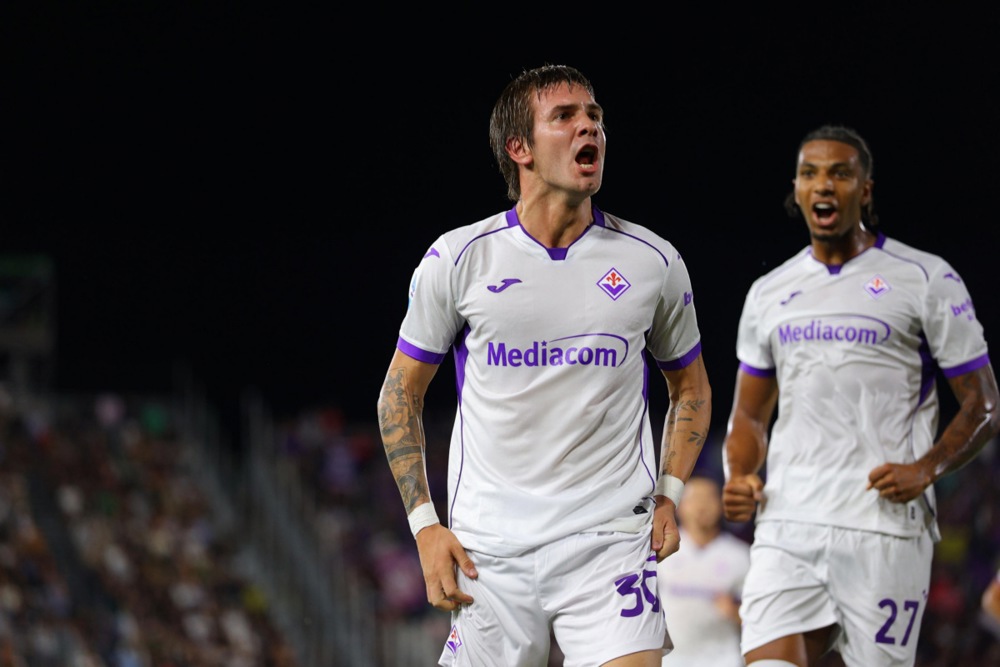 Mastantuono được cho mượn đến Serie A. Ảnh: EPA.