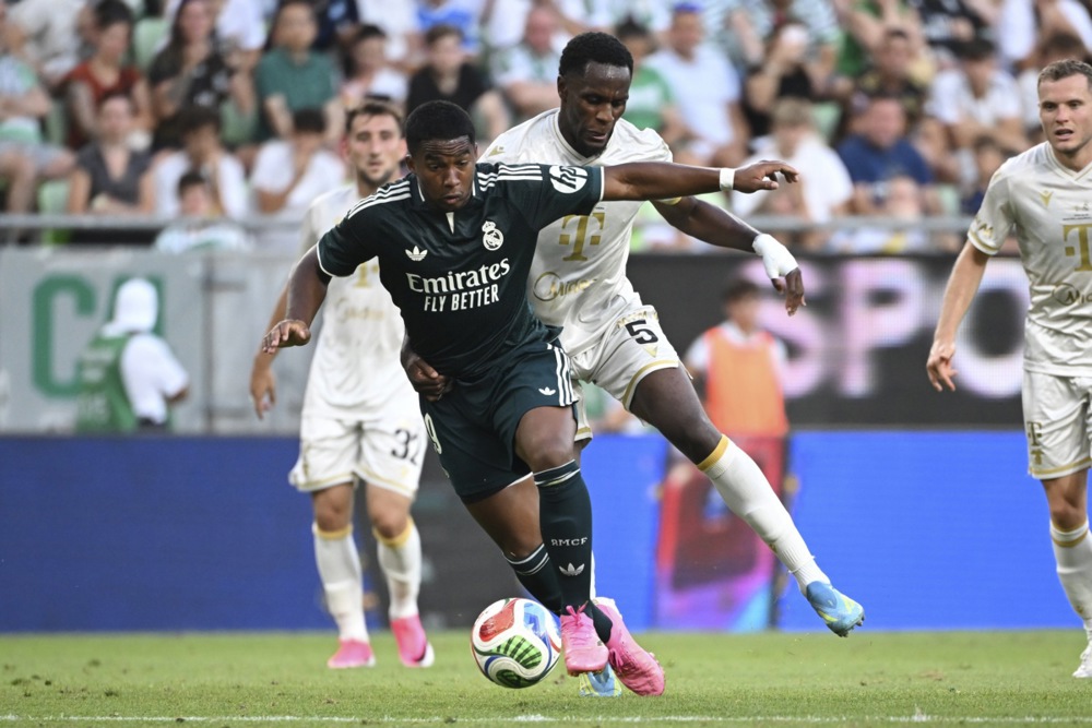 Endrick lại rơi v&agrave;o t&igrave;nh cảnh thất sủng ở Real Madrid. Ảnh: EPA Images.