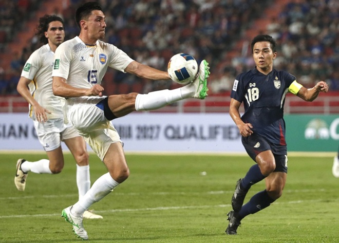 Th&aacute;i Lan chuẩn bị bước v&agrave;o FIFA ASEAN Cup. Ảnh: EPA.
