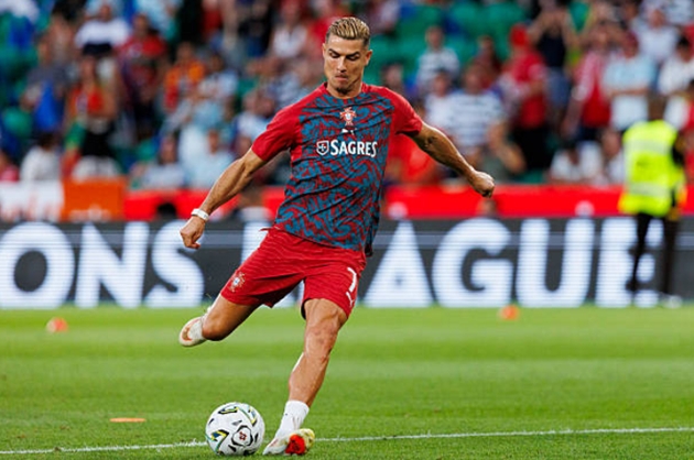 Ronaldo không ghi bàn trong trận thắng xứ Wales. Ảnh: Luis Loureiro/Eurasia Sport Images/Getty Images