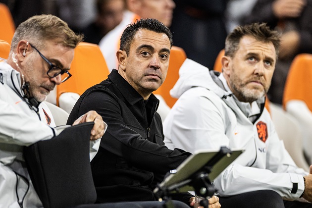 Xavi sẽ còn nhiều việc phải làm với tuyển Hà Lan. Ảnh: EPA.