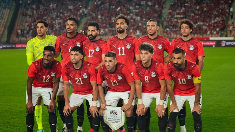 Ai Cập hòa 0-0 Angola. Ảnh: Trang chủ Liên đoàn bóng đá Ai Cập.