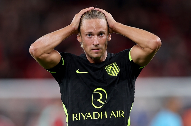 Marcos Llorente được nhiều đội bóng lớn tại Ngoại hạng Anh quan tâm. Ảnh: EPA/ADAM VAUGHAN