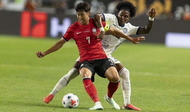 Son Heung-min vẫn là chủ công của Hàn Quốc. (Ảnh: EPA Images)