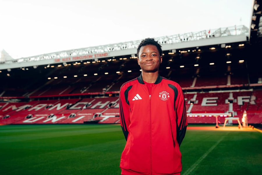 Ảnh bài viết Man Utd chiêu mộ tài năng 16 tuổi Isaac Konde từ Liverpool