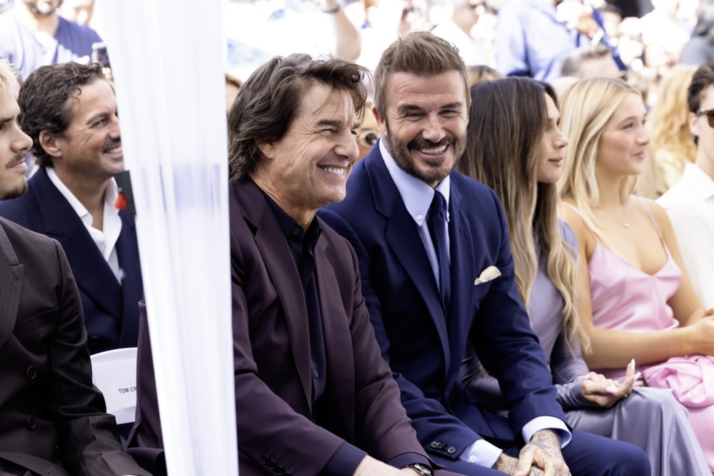 Beckham c&oacute; độ nhận diện lớn. Ảnh: EPA.