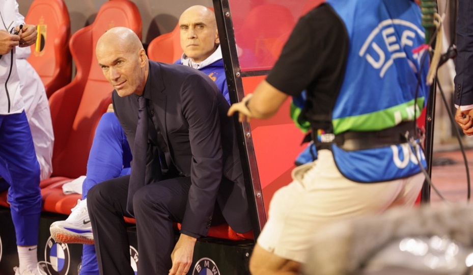 Ảnh bài viết Zidane sút bóng ăn mừng phấn khích sau bàn thắng của Olise