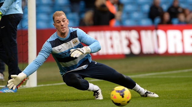 Joe Hart tin Man City vô tội. (Ảnh: EPA Images)