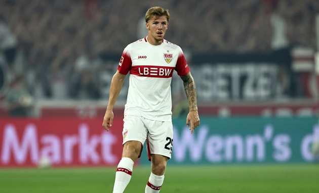 Finn Jeltsch trưởng thành vượt bậc tại Stuttgart. Ảnh: EPA Images.
