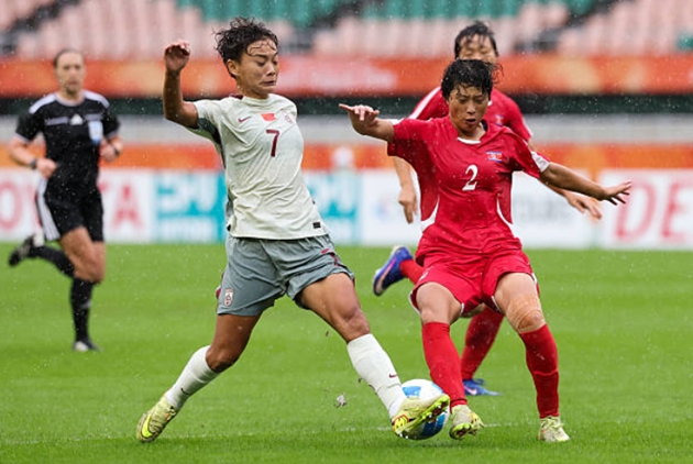 Tuyển nữ Triều Ti&ecirc;n khuất phục nữ Trung Quốc. Ảnh: Zhizhao Wu/Getty Images
