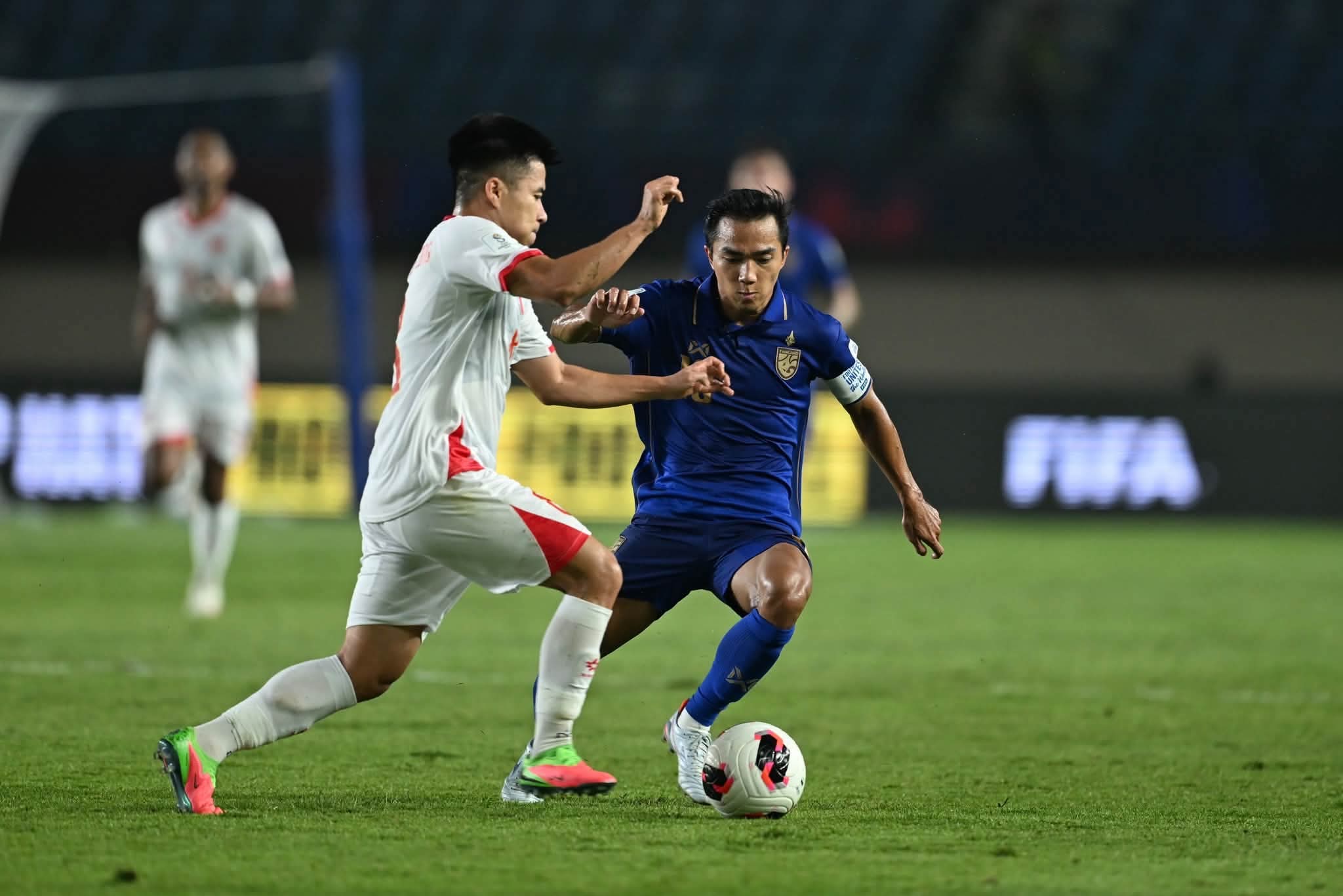 Thái Lan "phá dớp" trước Việt Nam. Ảnh: FA Thailand.