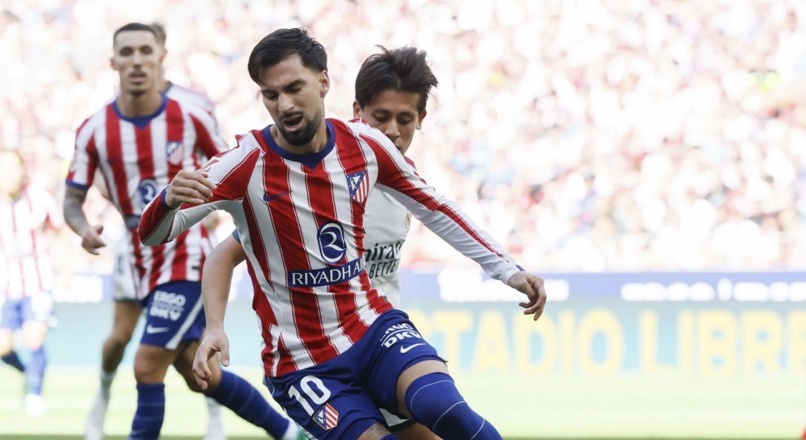 Alex Baena c&oacute; phong độ cao ở Atletico v&agrave; tuyển T&acirc;y Ban Nha. Ảnh: EPA.