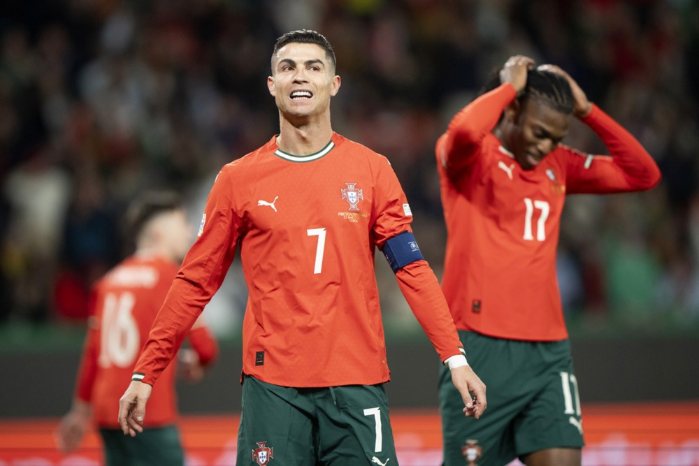 Ảnh bài viết Ronaldo rời tuyển, Bồ Đào Nha tức tốc trao áo số 7 cho Leao