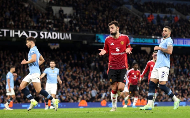 Trong sự hỗn loạn về cáo buộc tài chính của Man City, MU là 1 trong 2 đội bóng hưởng lợi nhiều nhất nếu kết quả của The Citizens bị hủy. Ảnh: Carl Recine/Getty Images