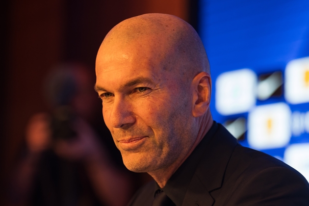 Trận đấu sắp tới sẽ là màn tái ngộ đầy cảm xúc của Zinedine Zidane. Ảnh: EPA/Mohammed Badra