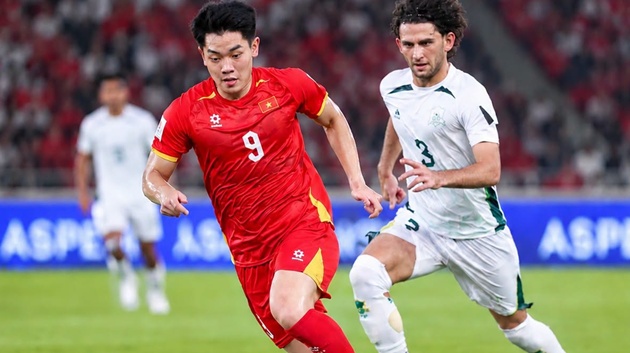 Đ&igrave;nh Bắc dẫn dắt ĐT Việt Nam đến chiến thắng. (Ảnh: ASEAN Football)