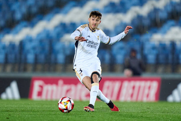 Rafa Obrador trong màu áo Real Madrid. Ảnh: Diego Souto/Getty Images.