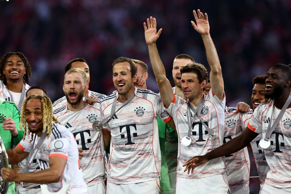Muller ở lại Bayern cho đến năm 2025. Ảnh: EPA.