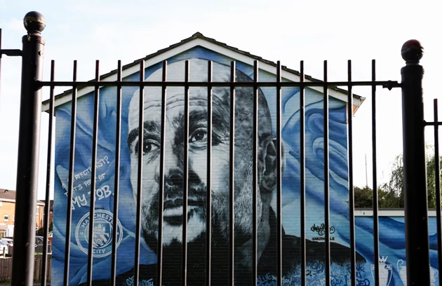 Lời tiên tri của Pep về The Citizens đã đúng, nhưng theo cách khác. Ảnh: Molly Darlington/Getty Images