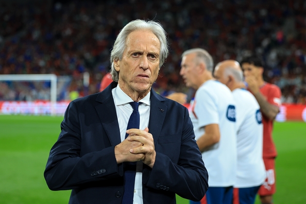 Jorge Jesus sẵn sàng gọi Cristiano Ronaldo lên tuyển Bồ Đào Nha. Ảnh: EPA/JOSE COELHO