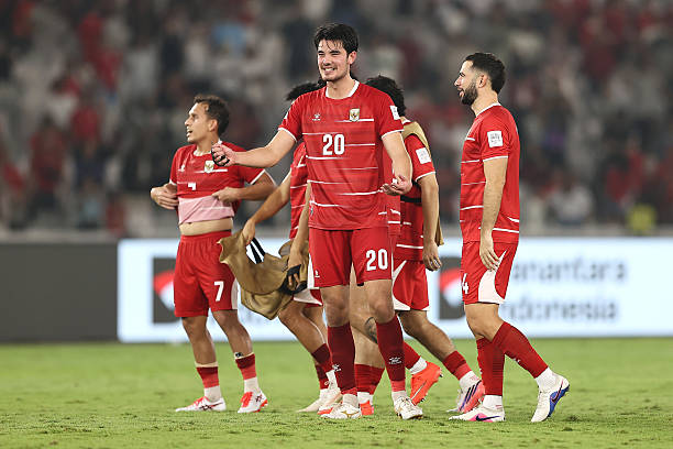 Indonesia sẵn s&agrave;ng cho trận chung kết với Th&aacute;i Lan. Ảnh: Robertus Pudyanto - FIFA / Getty Images.