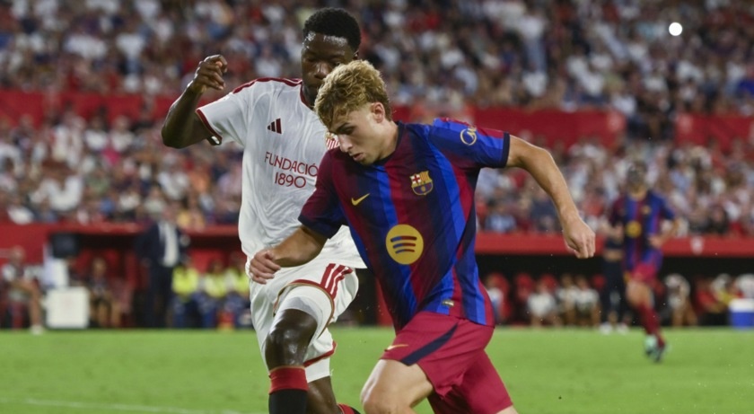 Fermin Lopez lọt tầm ngắm Chelsea. Ảnh: EPA.