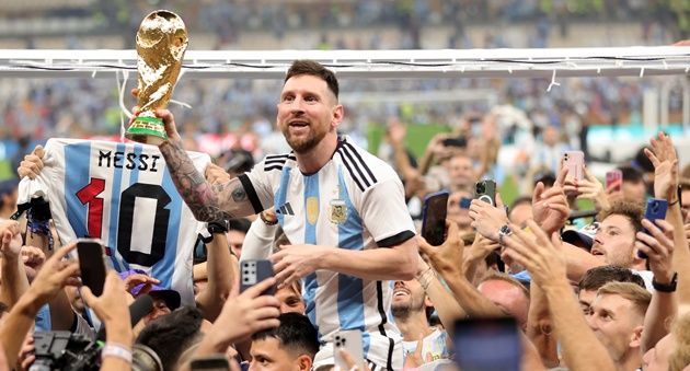 World Cup 2022 là đỉnh cao của Messi. (Ảnh: EPA Images)