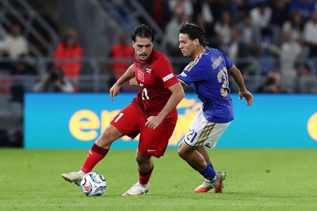 Thổ Nhĩ Kỳ chỉ ghi được 1 bàn danh dự vào lưới đội tuyển Ý. Ảnh: Marco Luzzani/Getty Images