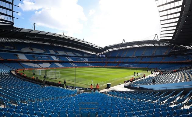 Manchester City có thể bị trục xuất khỏi Ngoại hạng Anh. (Ảnh: EPA Images)