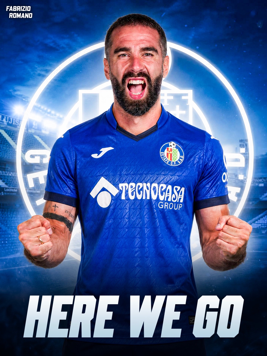 Dani Carvajal được cho sắp gia nhập Getafe. Ảnh: Fabrizio Romano/X.com.