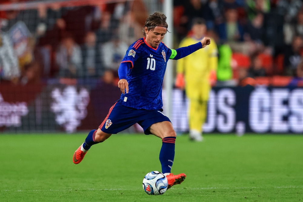 Modric mong muốn trở lại Real Madrid trong tương lai. Ảnh: EPA IMAGES.
