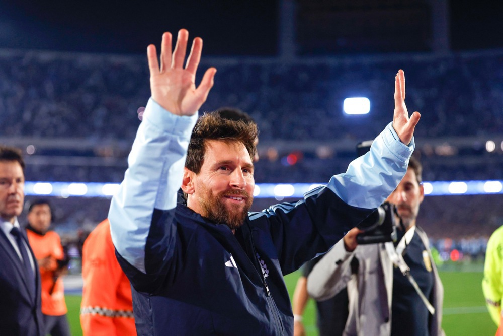 Messi để lại di sản đồ sộ. Ảnh: EPA.