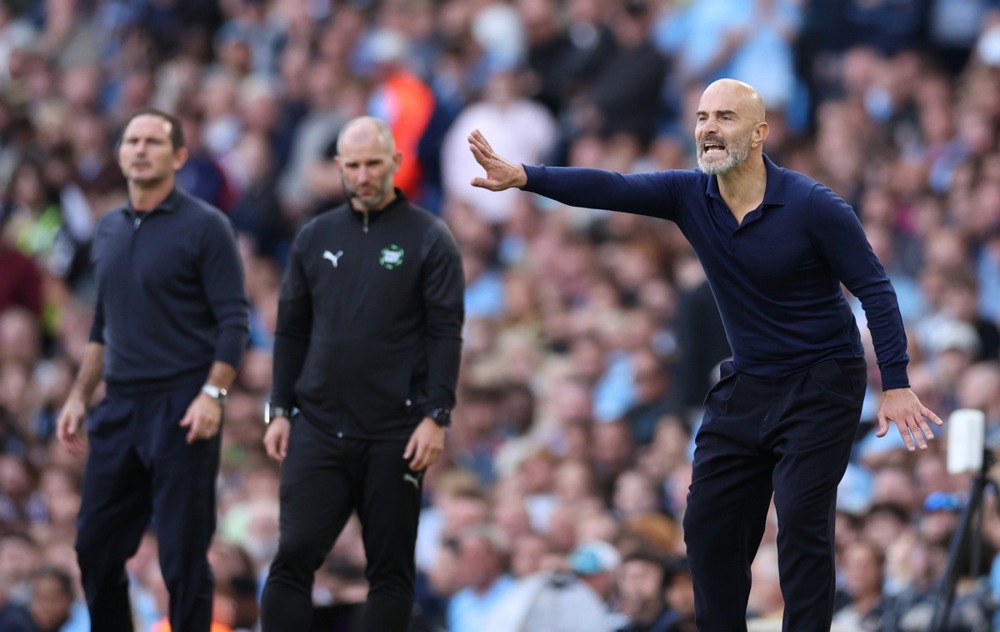 Enzo Maresca đang có màn khởi đầu ''không vết xước'' cùng Man City tại Ngoại hạng Anh. Ảnh: EPA.