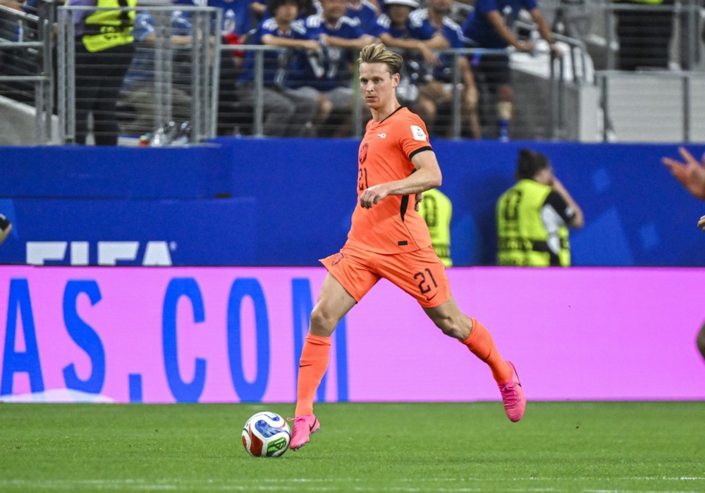 De Jong không ra sân thi đấu kể từ World Cup 2026.