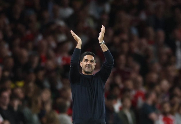Thành công hiện tại của Arsenal là quả ngọt cho Arteta. Ảnh: EPA.
